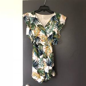 Palm beach style romper M